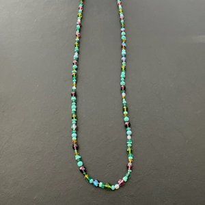 Vintage Joan Rivers necklace with various color stones